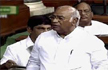 Kharge attacks govt for proceeding with Budget